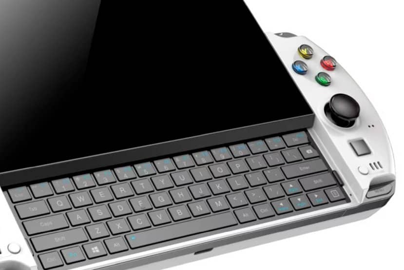 l7x la nueva gpd win 4 integra un amd ryzen 7 6800u y un teclado fisico completo bajo la pantalla