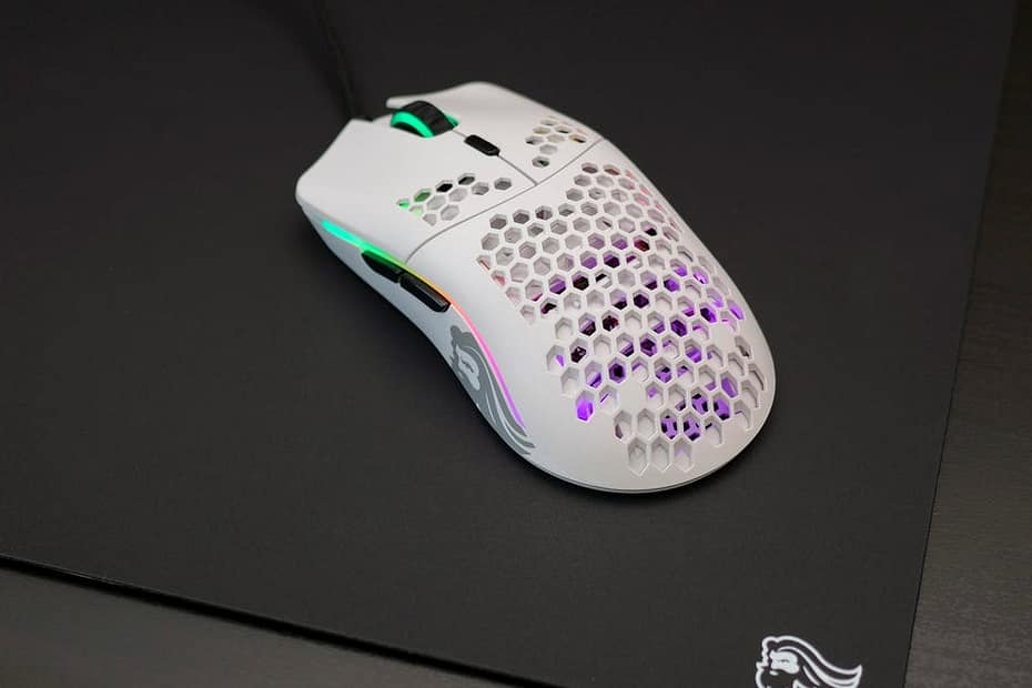 glorious model o wired gaming mouse