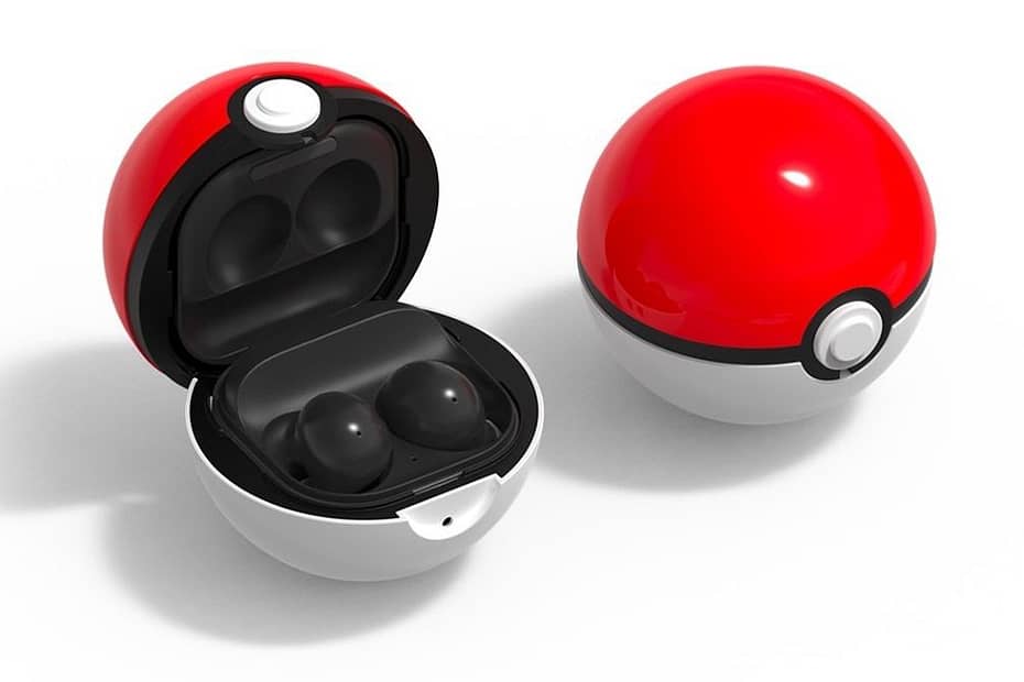 this poke ball can hold your samsung galaxy buds 75h1.1200