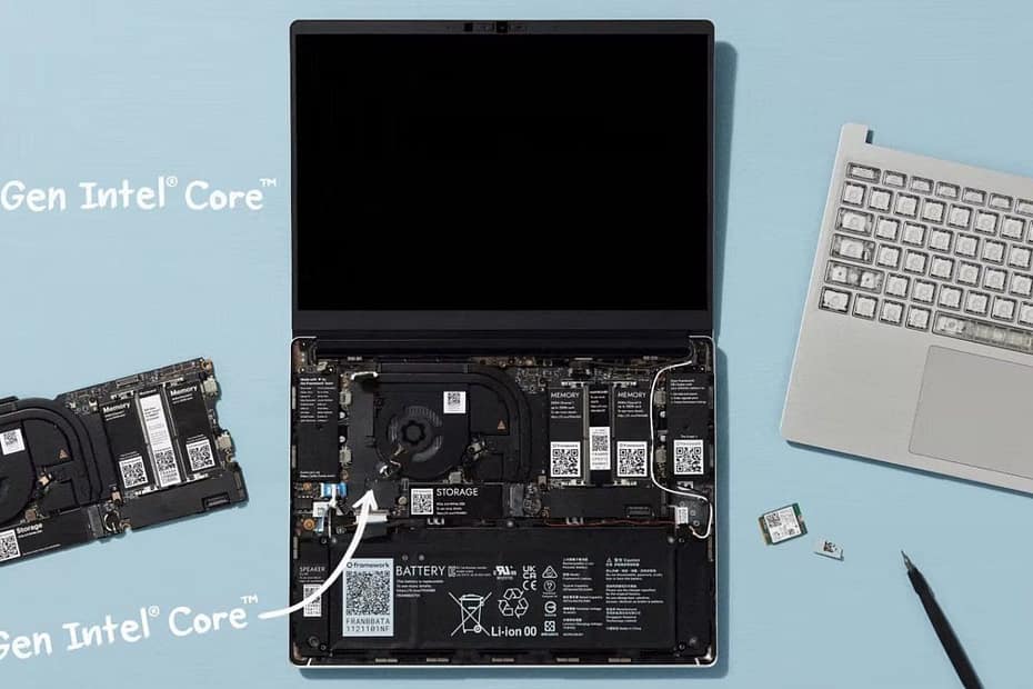 upgradable framework laptop now supports 12th gen intel core 9gt8.1200