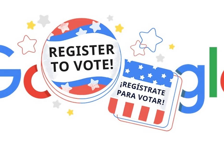 google doodle national voter registration day 2022